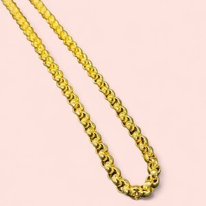 Elegant Gold Plated Chain Necklaces Bracelet